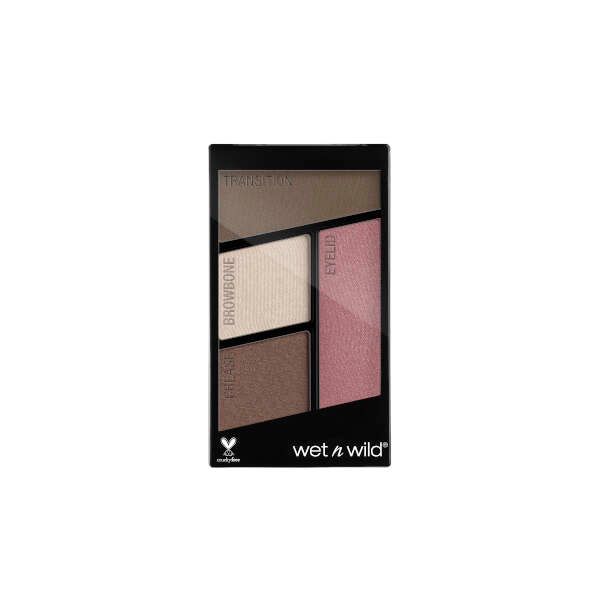 Палетка теней для век Wet n Wild Color Icon Eyeshadow Quad (4 Оттенка) E359 sweet as candy фото №2