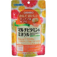 Мультивитамины и минералы со вкусом тропических фруктов Orihiro/Орихиро таблетки 0,5г 120шт, миниатюра фото №15