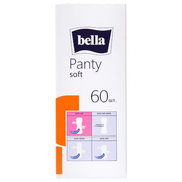 Прокладки ежедневные гигиенические Panty Soft Bella/Белла 60шт фото №4