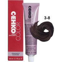 Крем-краска для волос 3/8 Темный шатен фиолетовый/Dark Brown Violet Color Explosion C:ehko 60мл