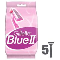 Одноразовая женская бритва Gillette (Жиллетт) Blue 2, 5 шт.