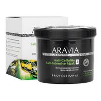 Крем-маска для тела антицеллюлитная солевая Aravia Organic/Аравия 550мл