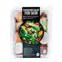 Набор масок тканевых для кожи, потерявшей здоровое сияние superfood salad for skin 7шт