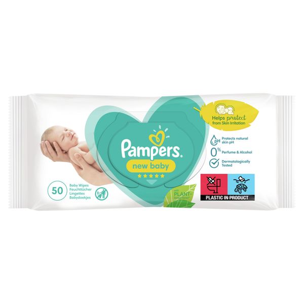 Купить Салфетки влажные детские New Baby Pampers/Памперс 50шт, Procter&Gamble Manufacturing GmbH