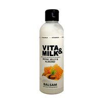 Бальзам для всех типов волос маточное молочко миндаль vita&milk 250мл
