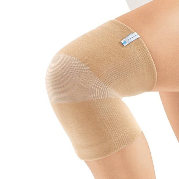 Бандаж на коленный сустав эластичный Orlett/Орлетт MKN-103, р.L бандаж на коленный сустав эластичный 2 ребра жесткости ks e02 р s