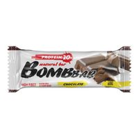 Батончик неглазированный двойной шоколад Bombbar 60г