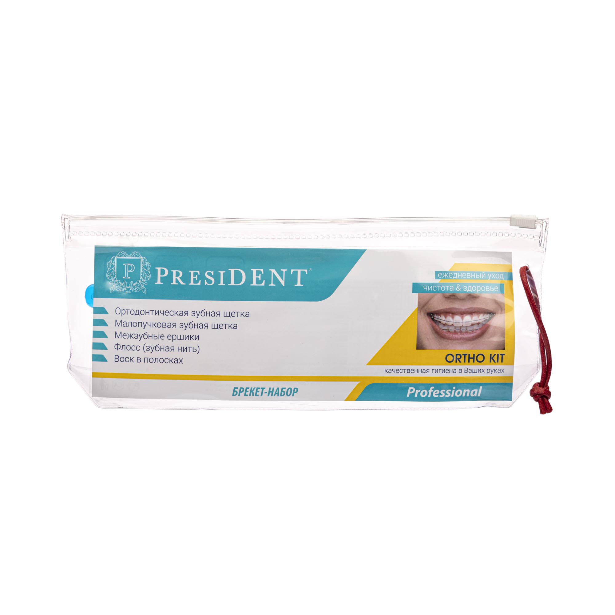 зубная паста president profi active (75 rda) 50 мл.