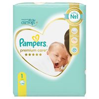 Подгузники для новорожденных Newborn Premium Care Pampers/Памперс 2-5кг 66шт миниатюра фото №2