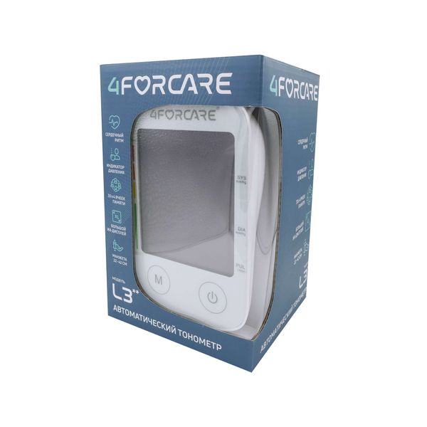 Тонометр автоматический электронный на плечо L3 Премиум 4Forcare 3449₽