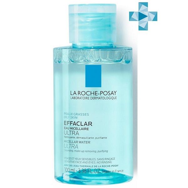 Вода мицеллярная д/жирной проблемной кожи Ля рош-позе/La Roche-Posay Effaclar Ultra 100мл (m9115100)