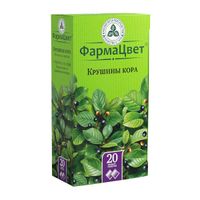 Крушины кора фильтр-пакет 1,5г 20шт, миниатюра фото №2