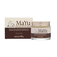 Крем для лица с лошадиным жиром Mayu healing facial cream secret Key 70г
