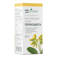 Первоцвет Будь Здоров! Грин сироп фл. 150мл