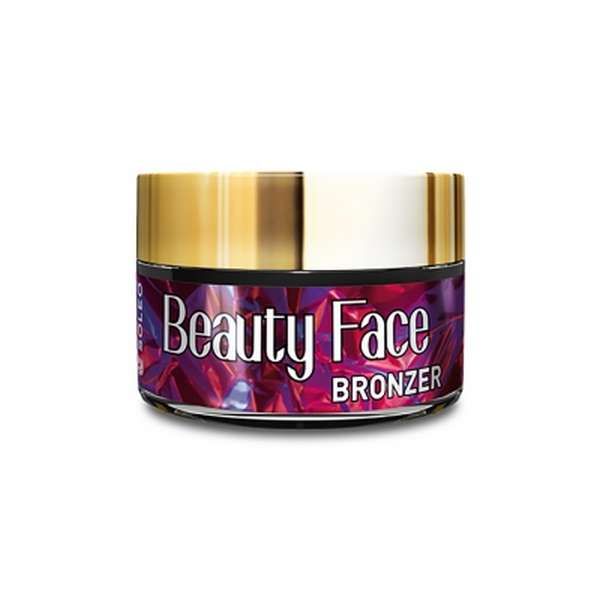 Бронзатор интенсивный эффект загара и глубокое увлажнение кожи Beauty face Bronzer Jar Soleo 15мл