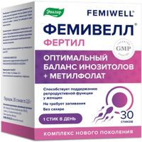 Фемивелл Фертил Эвалар порошок в стиках 2г 30шт