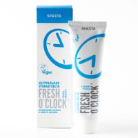 Паста зубная натуральная профилактика кариеса и свежесть дыхания Fresh O'clock Spa'Sta/Спа'Ста 90мл миниатюра