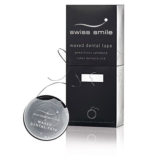 Лента зубная вощеная черная Basel Swiss Smile/Свисс Смайл (979917-990) 70 м фото №2