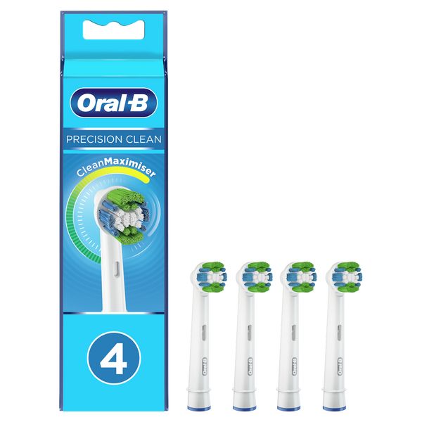 Насадки сменные Oral-B/Орал-Би для электрической зубной щетки Precision Clean CleanMaximiser EB20RB 4 шт. aresa щипцы для моделирования прически ar 3330 мультистайлер сменные насадки