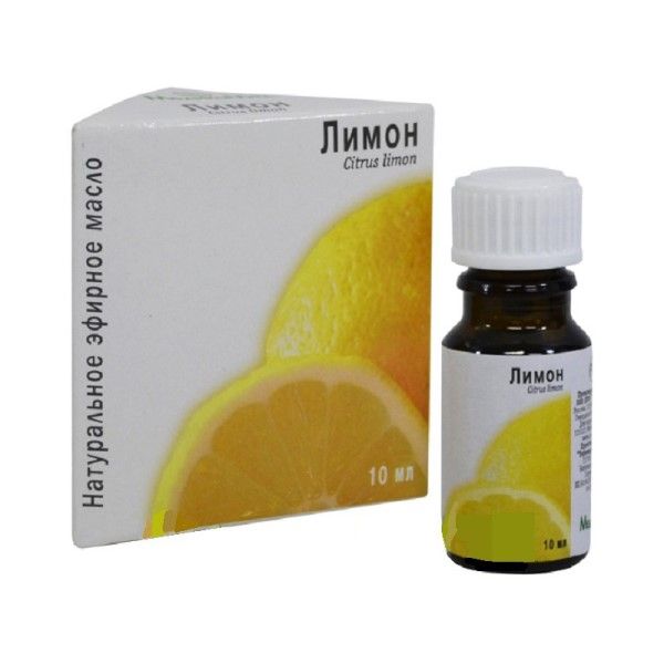 Масло эфирное натуральное лимон МедикоМед фл. 10мл фото №2
