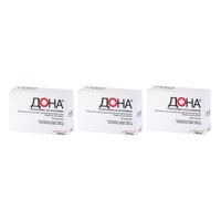 3Х Дона порошок для приг. раствора для внут. прим. 1,5г 20шт
