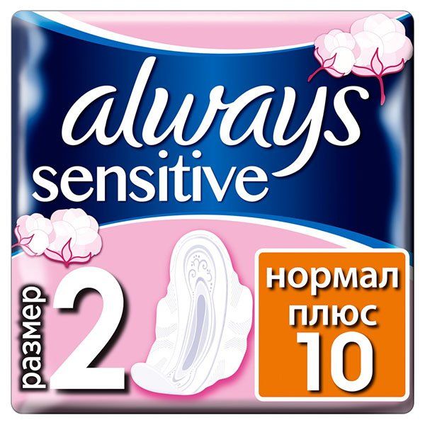 Прокладки Normal plus Sensitive Ultra Always/Олвейс
