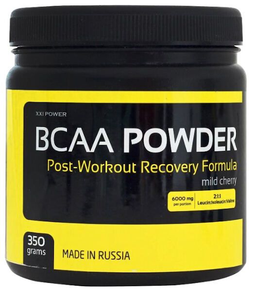 Аминокислоты БЦАА/BCAA Powder вкус вишни XXI порошок 350г