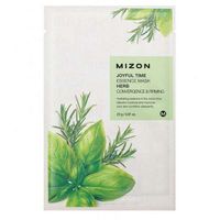 Маска для лица тканевая с комплексом травяных экстрактов Joyful time essence mask herb MIZON 23г