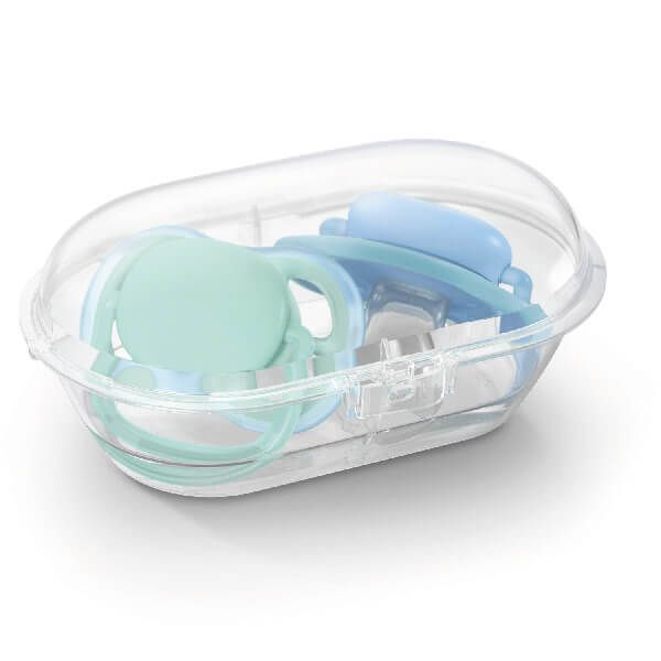 Пустышка Philips Avent серии Ultra Air Design Ёжик 6-18 мес., 2 шт. SCF344/22 фото №9