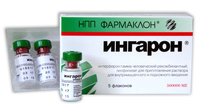 Ингарон лиофилизат для приг. раствора для в/м и п/к введ. фл. 500000МЕ 5шт, миниатюра фото №3