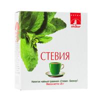 Напиток чайный стевия биокор 25 г, миниатюра фото №7