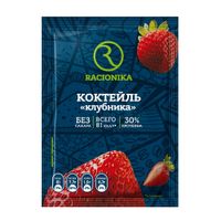 Коктейль диетический со вкусом клубники без сахара Diet Racionika/Рационика саше 25г 10шт