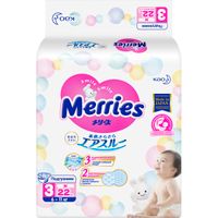 Подгузники для детей Merries/Меррис 6-11кг 22шт р.М
