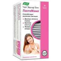 Чай Био ЛактоМама Эвалар фильтр-пакеты 1,5г 20шт, миниатюра фото №30