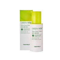 Крем для лица с витамином Green vita c glow aura cream c TONYMOLY 50мл
