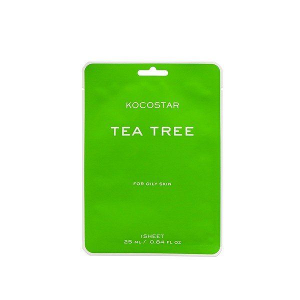 Маска для проблемной кожи против высыпаний с Чайным деревом Tea Tree mask Kocostar FIRSTMARKET CO., LTD 1439106 - фото 1