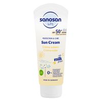 Крем солнцезащитный для детей с рождения SPF50+ Baby Sanosan/Саносан 75мл