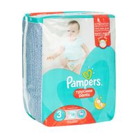 Подгузники-трусики для мальчиков и девочек Pants Pampers/Памперс 6-11кг 19шт