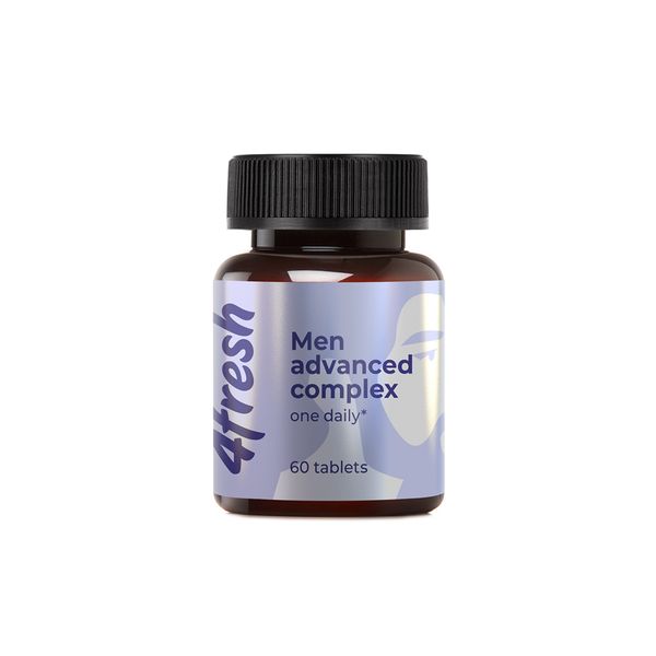 Витаминно-минеральный комплекс для мужчин 4Fresh/4Фреш таблетки 60шт витаминно минеральный комплекс для роста и здоровья волос и ногтей 4fresh 4фреш таблетки 60шт