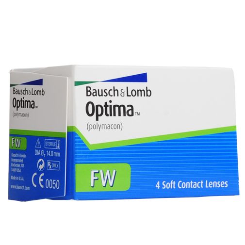Линзы контактные Bausch&Lomb/Бауш энд Ломб Optima FW (8.7/-6,00) 4шт