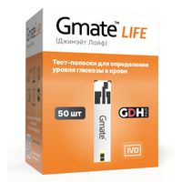 Тест-полоски для глюкометра Gmate Life/Джимейт Лайф 50шт