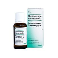 Хелидониум-Гомаккорд Н капли для приема внутрь гомеопатические 30мл