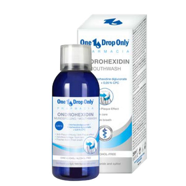 Ополаскиватель для полости рта при воспалении десен Ondrohexidin One Drop Only 250мл