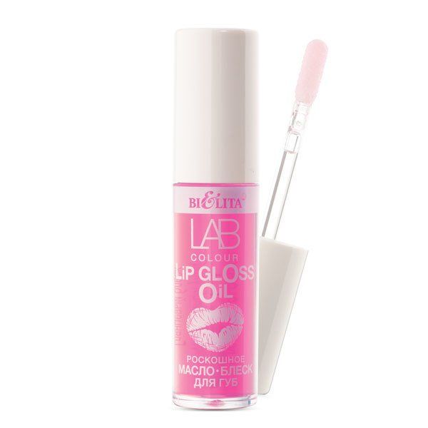 Масло-блеск для губ Роскошное тон 01 Pink Grape LAB colour Белита 5мл