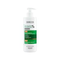 Шампунь-уход против перхоти увлажняющий интенсивный 2 в 1 DS Dercos Technique Vichy/Виши помпа 390мл