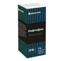 Нафтифин Медисорб раствор для наружного применения фл. 1% 20мл