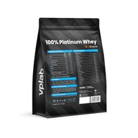 Протеин сывороточный 100% шоколад Platinum Whey Vplab 750г миниатюра фото №2