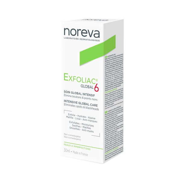 Крем для лица интенсивный Exfoliac Global 6 Noreva/Норева 30мл