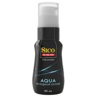Гель-смазка для интимного применения на водной основе Aqua Sico/Сико фл. 50мл