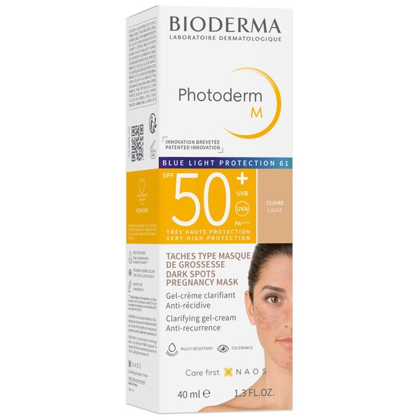 Крем-гель cолнцезащитный светлый оттенок SPF50+ M Photoderm Bioderma/Биодерма туба 40мл фото №3
